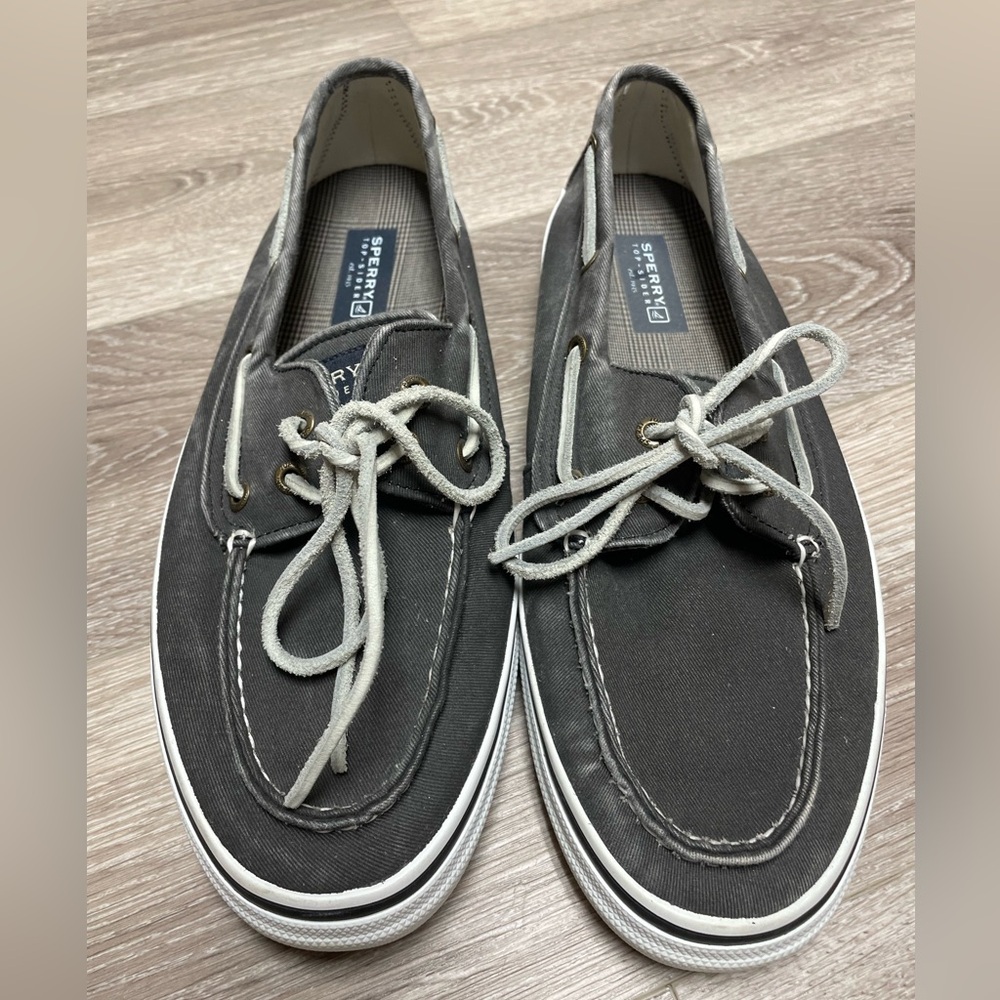 Men’s Sperry Topsider Gray Boat Shoes
